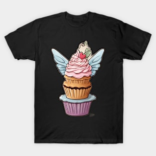 Sweet Dreams Apparel: Indulge in Whimsical Cupcake Tees with a Touch of Magic T-Shirt